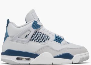 Jordan 4 retro blu militare (2024)