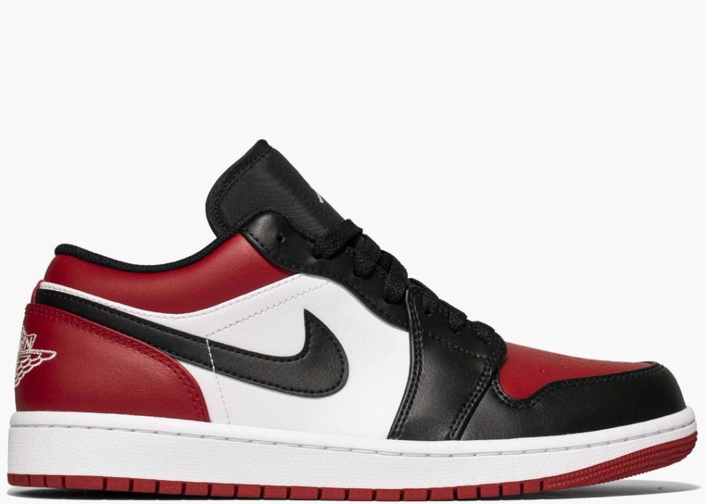 Nike Air Jordan 1 Low Bred Toe